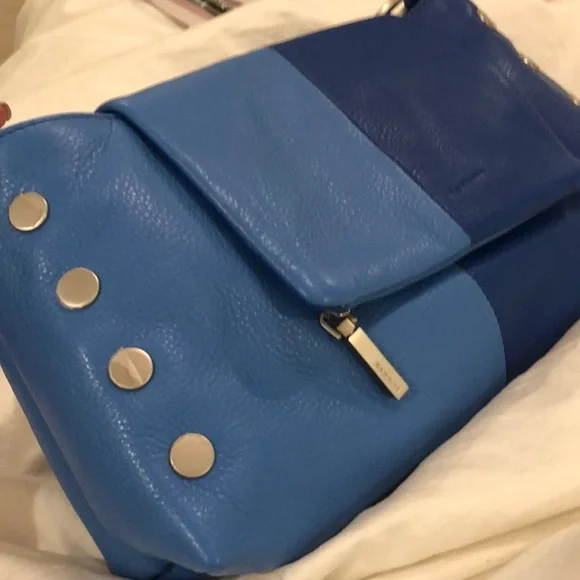 HAMMITT VIP OASIS COLOR BLOCK LEATHER BAG NWT - Picture 7 of 8